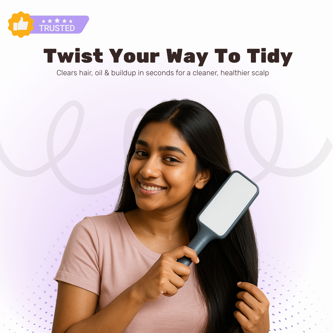 Breezi™ – Self-Cleaning Hair Brush