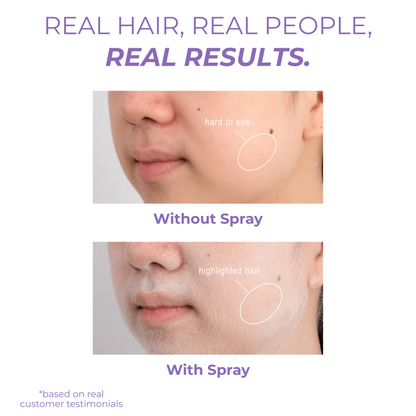Dermaplaning Hair Identifier Spray
