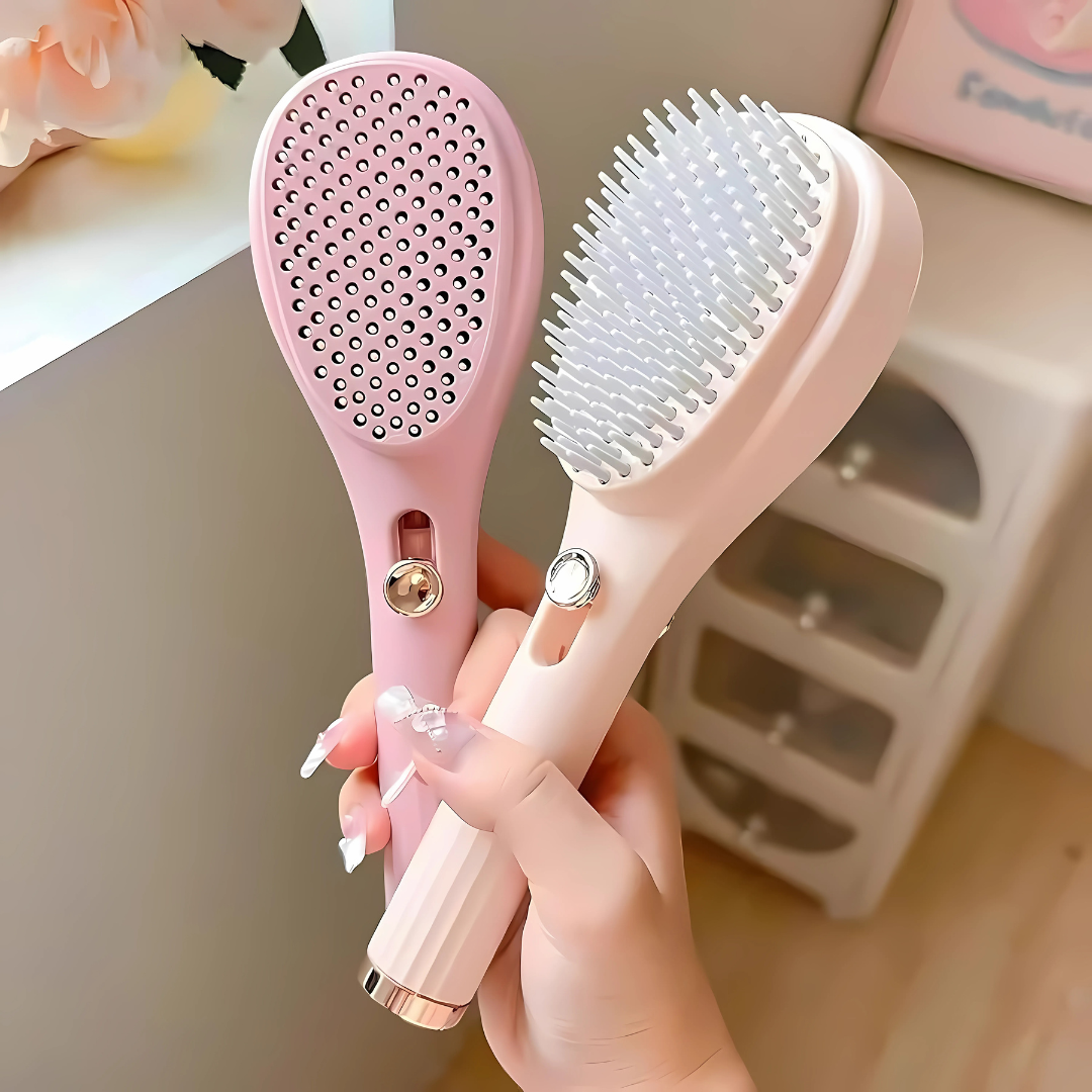 Self-Cleaning Hair Brush