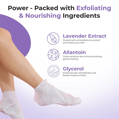 Lavender Foot Peeling Mask