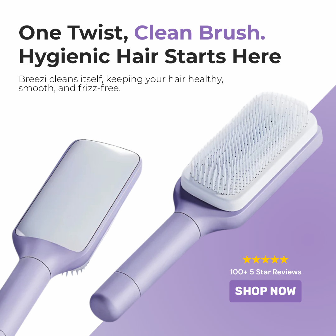 Breezi™ – Self-Cleaning Hair Brush