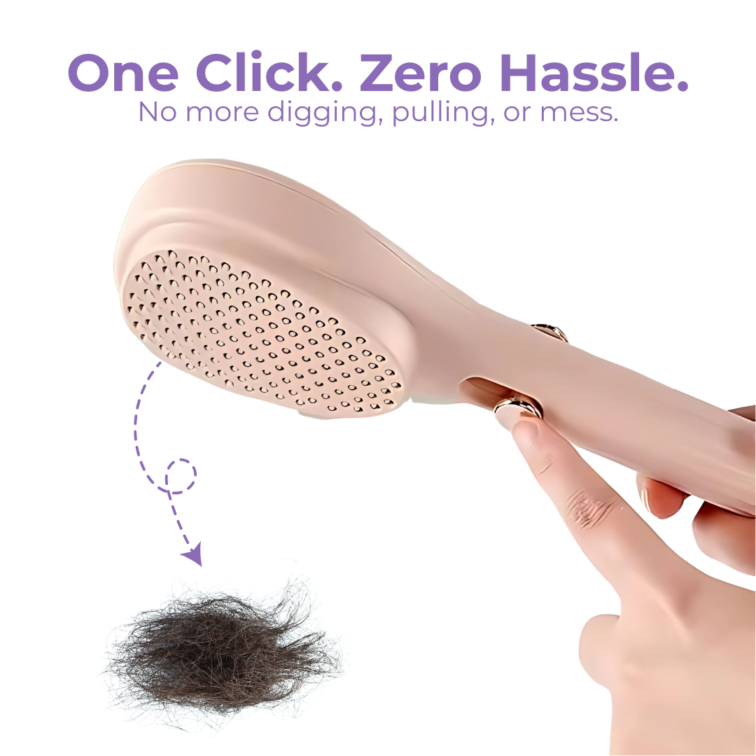 Self-Cleaning Hair Brush